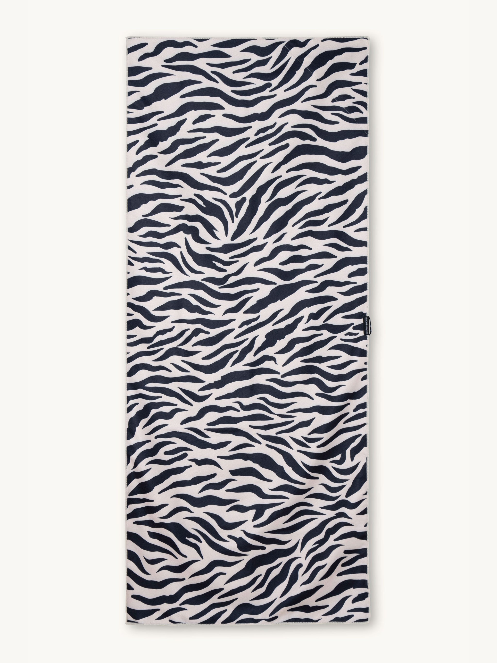 Beach Safari - Serviette de voyage et de plage à séchage rapide avec poche secrète