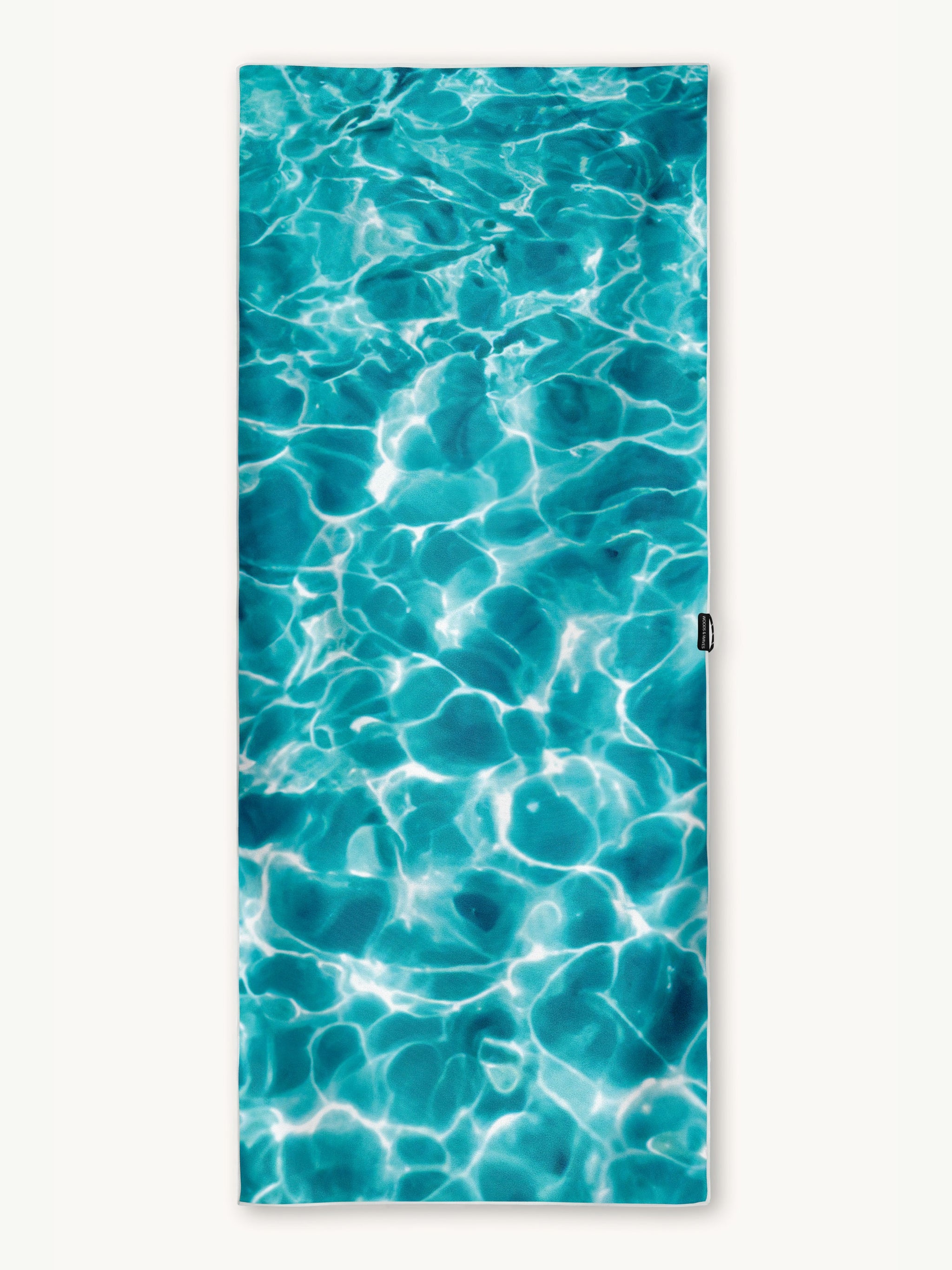 Beautiful Blue - Serviette de voyage et de plage à séchage rapide avec poche secrète