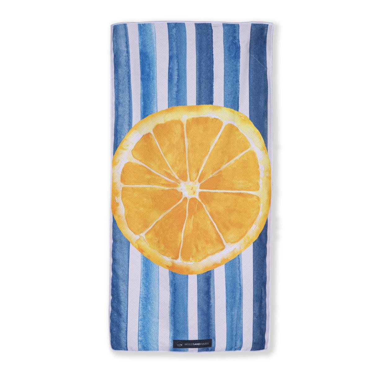 Blue & Juicy - Strandtuch für Kinder - schadstofffrei & sanft zur Haut - woodsandwaves.co