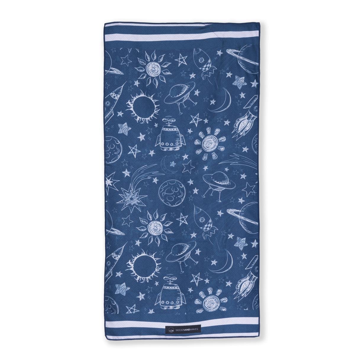 Galaxy Quest - Strandtuch für Kinder - schadstofffrei & sanft zur Haut - woodsandwaves.co